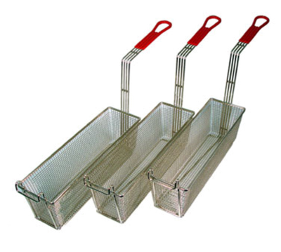 Ultrafryer 21A293 14" L Nickel Plated Steel Rectangular Triple Basket