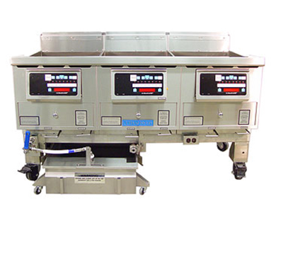 Ultrafryer B-E20-20-2-UCP 43" W Stainless Steel Electric Ultragold Fryer - 208 Volts