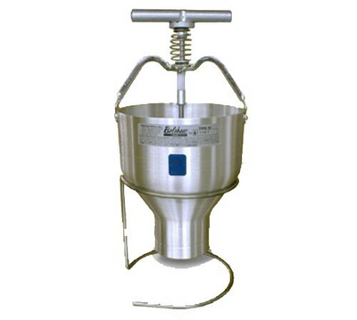 Belshaw 1 TYPE-K-DONUT 5.5 Lbs. Stainless Steel Plunger and Aluminum Hopper Hand-Held Donut Depositor