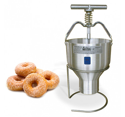 Belshaw 1 TYPE-K-DONUT 5.5 Lbs. Stainless Steel Plunger and Aluminum Hopper Hand-Held Donut Depositor