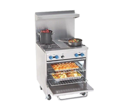 Comstock-Castle F326-LP 4 Star Burners Gas Range - 126,000 BTU