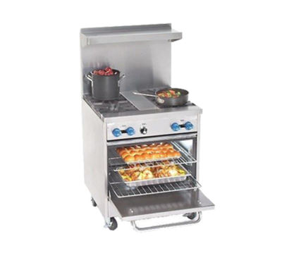 Comstock-Castle F326-NG 4 Star Burners Gas Range - 126,000 BTU