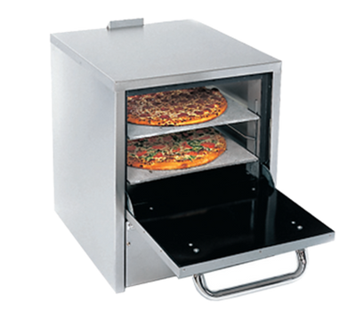 Comstock-Castle PO19-LP Stainless Steel Exterior Countertop Liquid Propane Pizza Oven - 25,000 BTU