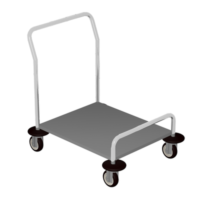 Caddy Corporation T-45 Stainless Steel Platform Caddy for 16" x 22" Trays