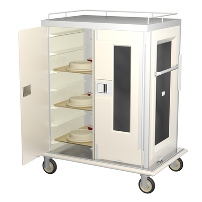 Caddy Corporation TD-614-D 2 Compartment 14 Tray Capacity Non-Insulated Tray Delivery Truck