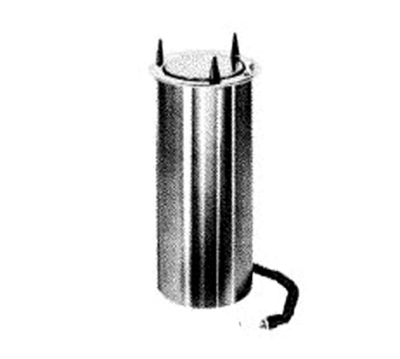 Caddy Corporation CM-20-H 1 Self-Leveling Adjustable Dispensing Cylinder 5.88" to 7.25" Dia. Dish Size Enclosed Heated Drop In Caddy Magic Dish Dispenser - 120 Volts