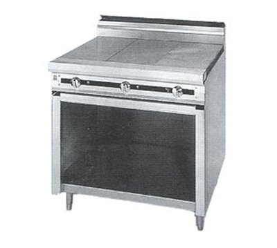 Jade JTRH-2HT-NG 36" W Natural Gas Titan Heavy Duty Range - 70,000 BTU