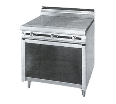 Jade JTRH-2HT-NG 36" W Natural Gas Titan Heavy Duty Range - 70,000 BTU