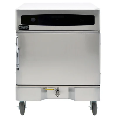 Winston HOV7-04UV Stainless Steel Half-Size Mobile CVap Holding Cabinet - 120 Volts