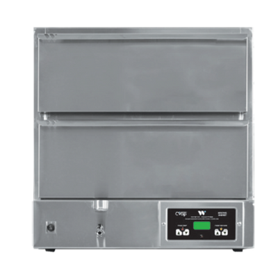 Winston HBB0D2 Stainless Steel 2 Standard Drawers CVap Hold & Serve Drawer - 120 Volts