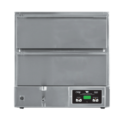 Winston HBB0D2 Stainless Steel 2 Standard Drawers CVap Hold &amp; Serve Drawer - 120 Volts