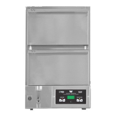 Winston HBB0N2 Stainless Steel 2 Narrow Drawers CVap Hold & Serve Drawer - 120 Volts