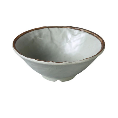 Yanco YO-5008 32 Oz. 8" Dia. Matte Green Melamine Round Yoto Ramen Bowl
