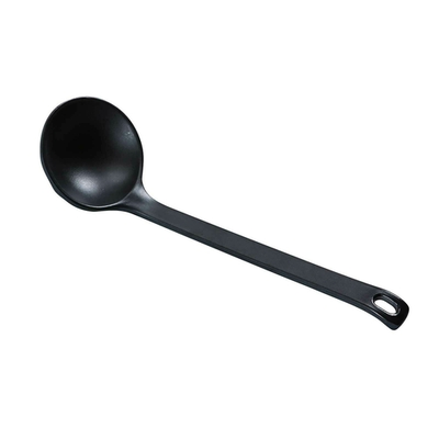 Yanco BP-7003 8.75&quot; W Melamine with Matting Surface Black Pearl Spoon