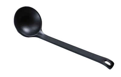 Yanco BP-7003 8.75" W Melamine with Matting Surface Black Pearl Spoon