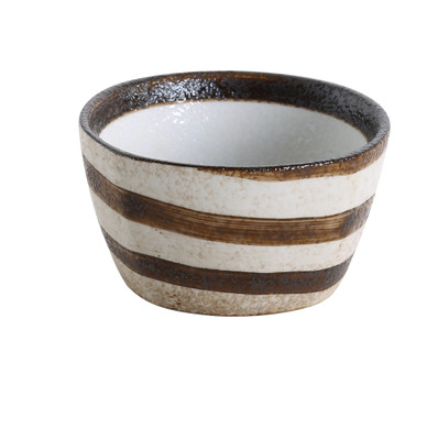 Yanco RO-505 12 Oz. Round Porcelain Rockeye Onion Soup Crock