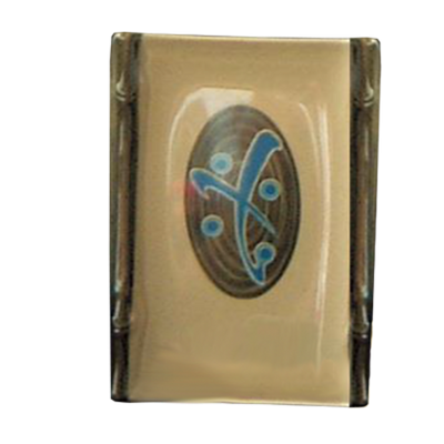 Yanco JP-1502 6.75&quot; W x 4.5&quot; D Rectangular Melamine Japanese Sushi Plate