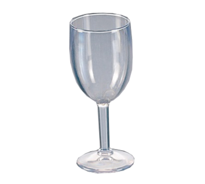 Yanco SM-08-WI 8 Oz. Clear SAN Wine