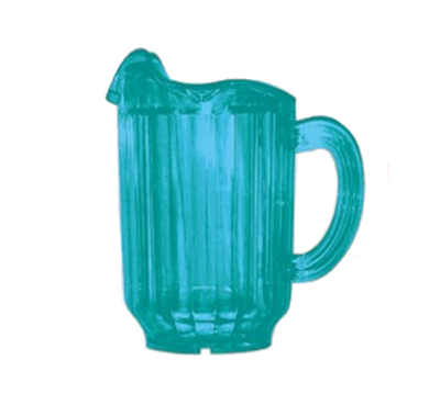 Yanco PC-060G 60 Oz. Green Plastic Pitcher