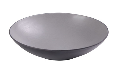 Yanco BM-309 30 Oz. 9.5" Dia. Two-Tone Melamine Round Birmingham Salad or Pasta Bowl