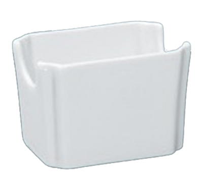 Yanco SP-7-P 3.13" W Super White Rectangular Porcelain Accessories Sugar Packet Holder