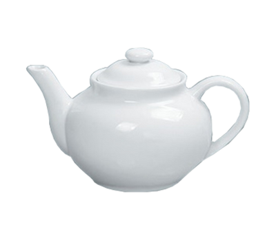 Yanco TP-3 40 Oz. White Porcelain Accessories Coffee or Teapot