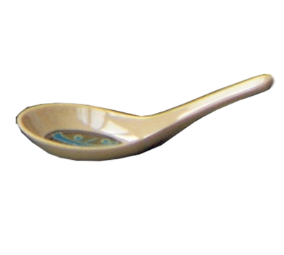 Yanco JP-7001 5.5" W Melamine Japanese Soup Spoon