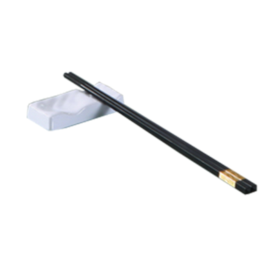 Yanco OK-4033 0.23 Cu. Ft. White Melamine Rectangular Osaka Chopstick Holder