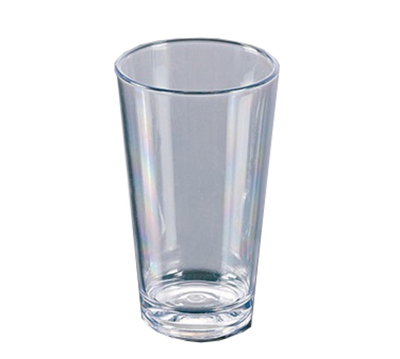 Yanco SM-16-MX 16 Oz. Clear SAN Mixing Cup