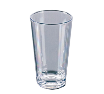Yanco SM-16-MX 16 Oz. Clear SAN Mixing Cup