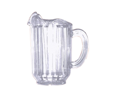 Yanco PC-060C 60 Oz. Clear Plastic Pitcher