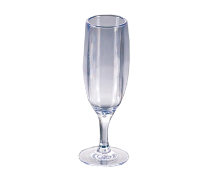 Yanco SM-06-C 6 Oz. Clear SAN Champagne
