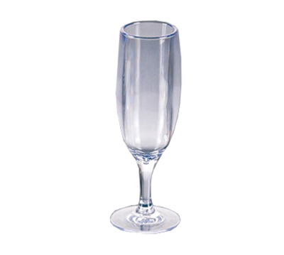 Yanco SM-06-C 6 Oz. Clear SAN Champagne