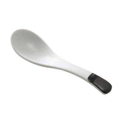Yanco RO-7001 5" W Porcelain Glazed Rockeye Spoon