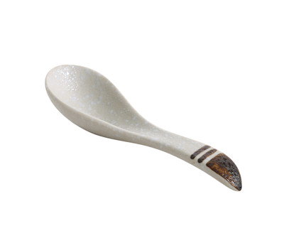 Yanco RO-7001 5" W Porcelain Glazed Rockeye Spoon