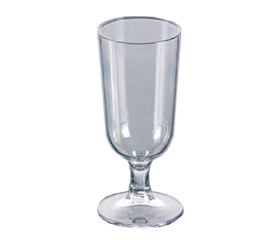 Yanco SM-12-G 12 Oz. Clear SAN Goblet (Case of 2 Dozen)