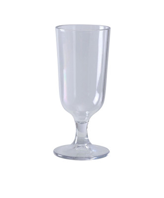 Yanco SM-12-G 12 Oz. Clear SAN Goblet (Case of 2 Dozen)