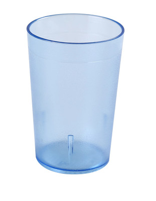 Yanco PT-005B 5 Oz. Blue Plastic Tumbler