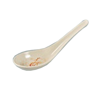 Yanco OR-7001 5.5&quot; W Melamine Orchis Soup Spoon