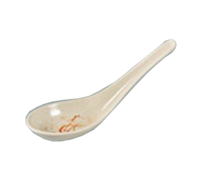 Yanco OR-7001 5.5" W Melamine Orchis Soup Spoon