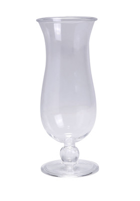 Yanco SM-16-R 16 Oz. Clear SAN Plastic Hurricane Glass