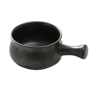 Yanco DB-4105 22 Oz. Porcelain Diamond Black Skillet