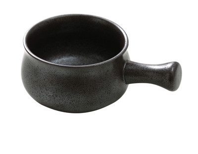 Yanco DB-4105 22 Oz. Porcelain Diamond Black Skillet