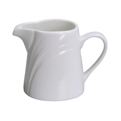 Yanco MM-PC 6 Oz. White Porcelain Miami Creamer