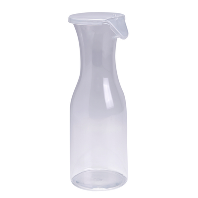 Yanco PC-046 46 Oz. Clear San Plastic Wine or Juice Decanter