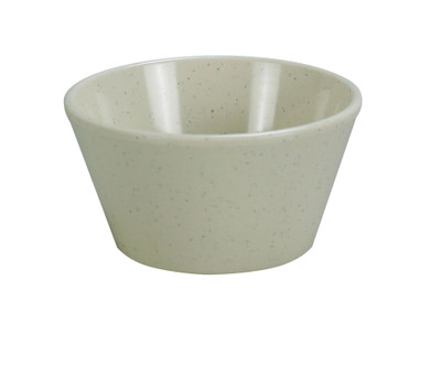 Yanco AD-302 8 Oz. 4" Dia. Beige Melamine Round Ardis Bouillon Cup