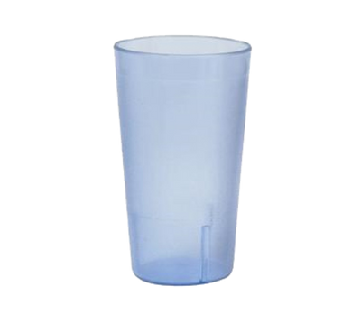 Yanco PT-016B 16 Oz. Blue Plastic Tumbler