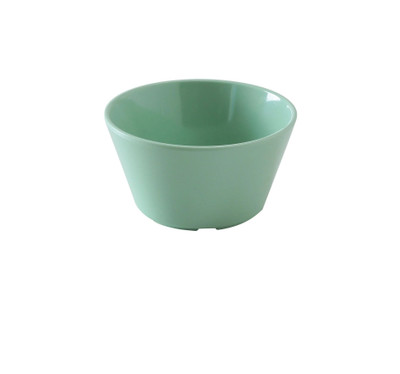 Yanco NS-302G 8 Oz. 3.88" Dia. Green Melamine Round Nessico Bouillon Cup