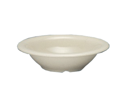 Yanco MS-5712IV 12 Oz. Ivory Melamine Round Milestone Soup Bowl