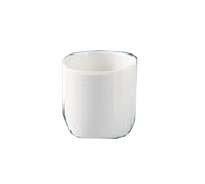 Yanco FU-902 1.5 Oz. Bone White Porcelain Round Fuji Wine and Sake Cup